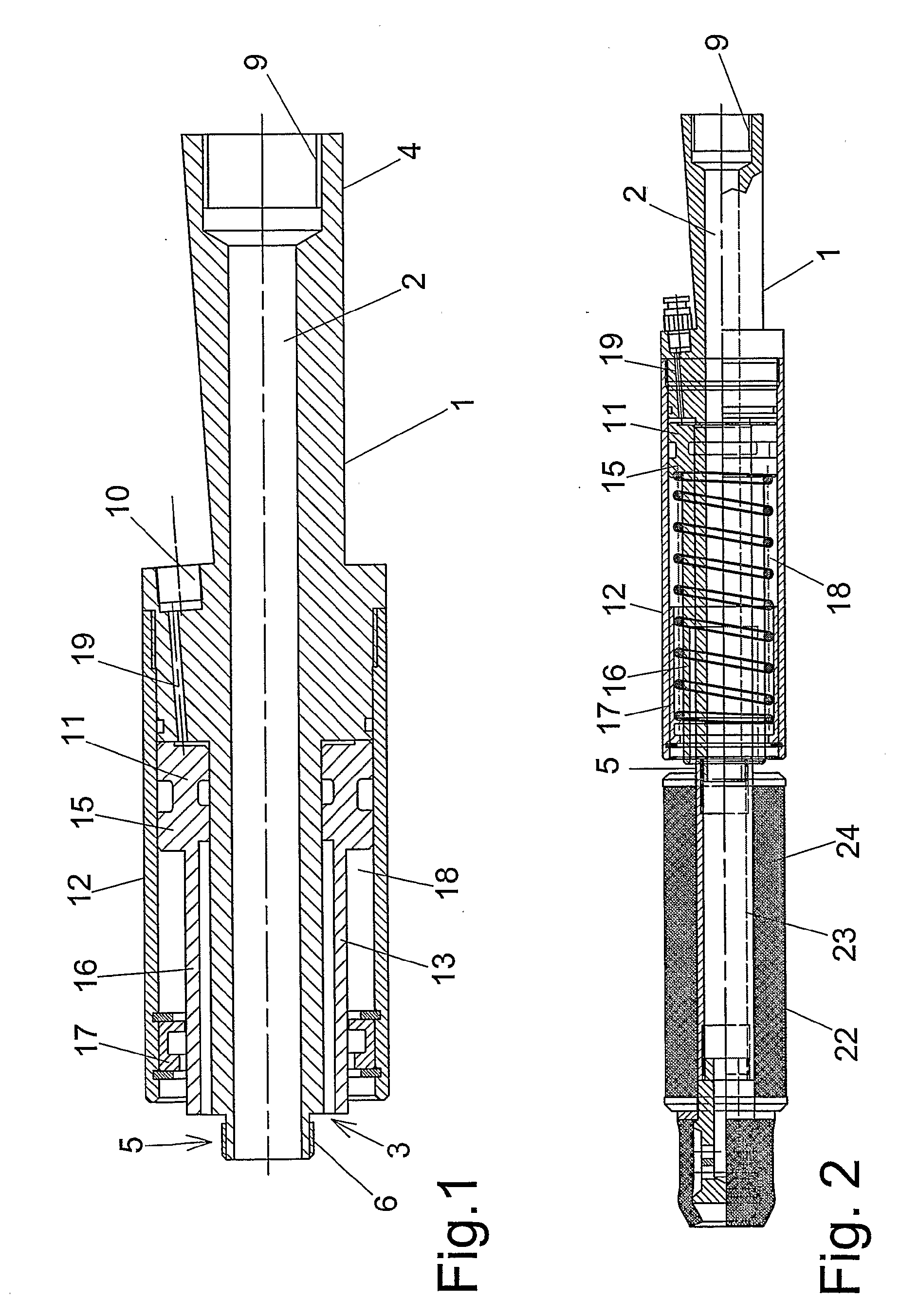 Arrangement for Affixing an Expandable Packer in a Hole
