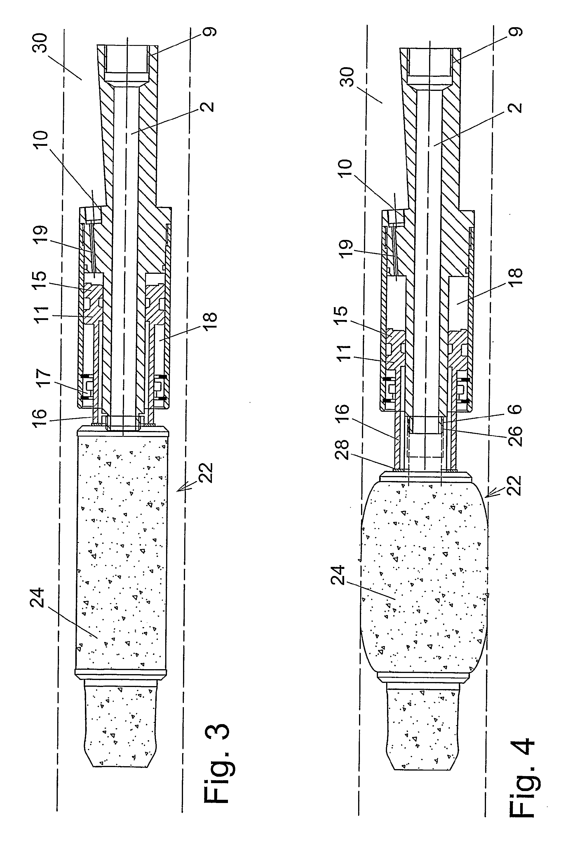 Arrangement for Affixing an Expandable Packer in a Hole
