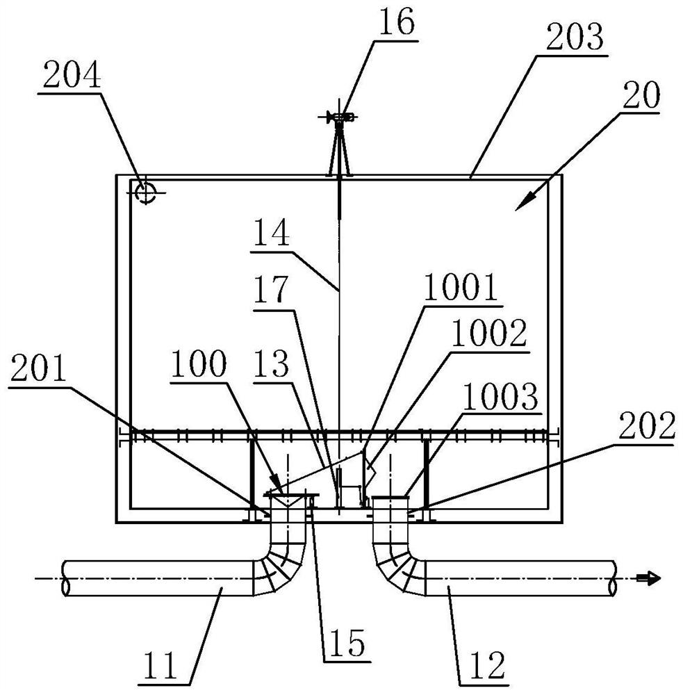 Single-control opening and closing synchronous valve set and water treatment system thereof