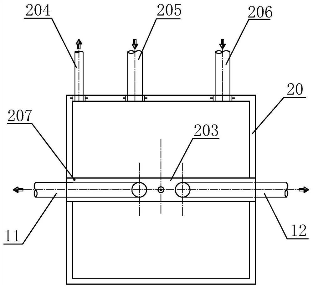 Single-control opening and closing synchronous valve set and water treatment system thereof