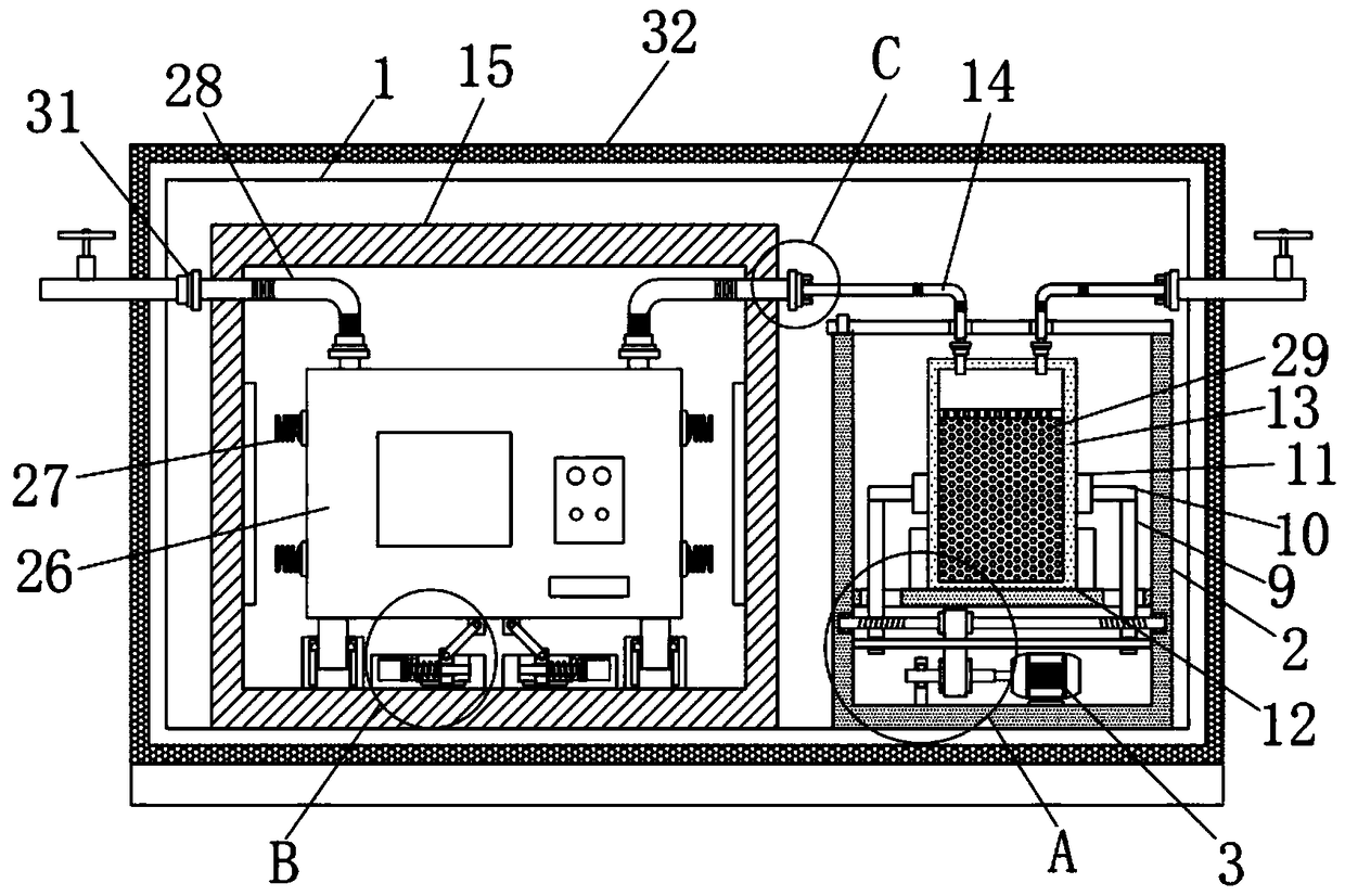 Biological water-activating based ultrasonic comprehensive therapeutic instrument for beauty salons