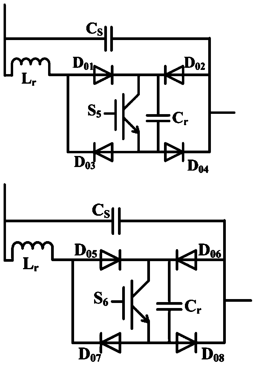 Staggered three-level alternating current voltage regulation source