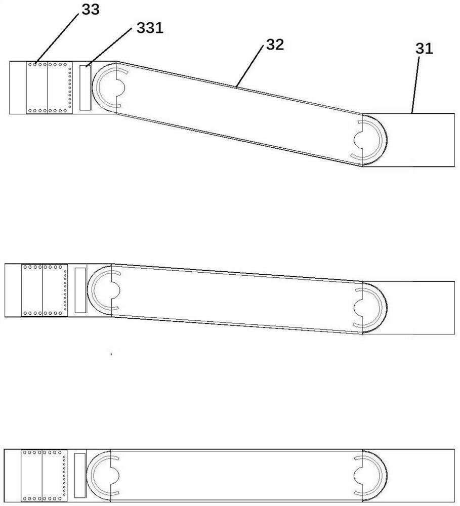 An automatic environmental protection truck loading system for bagged bulk materials