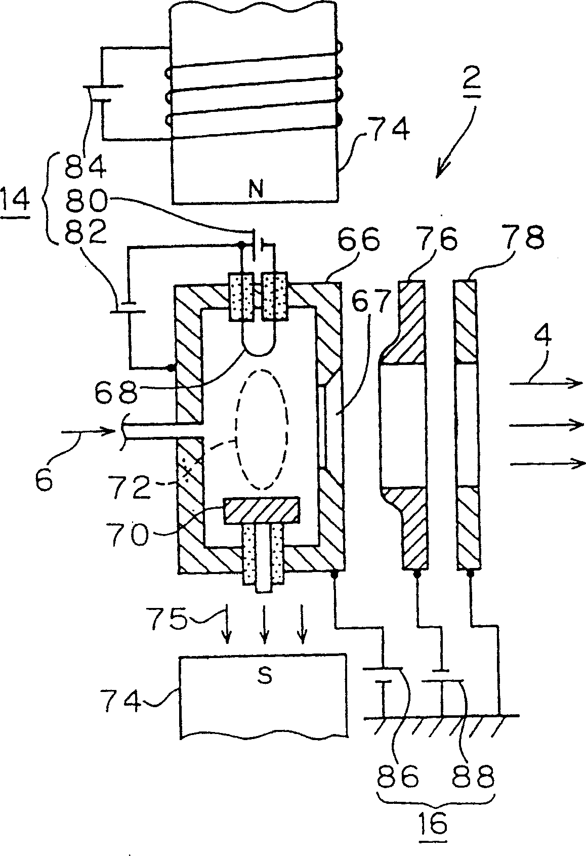 Ion injection device and method thereof