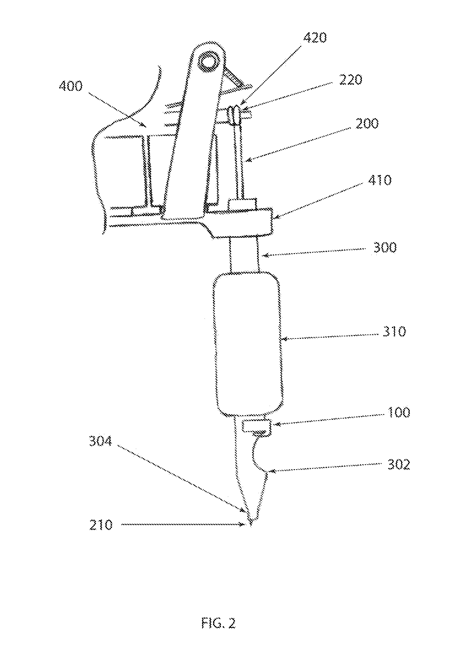 Tattoo needle stabilization device and method of use