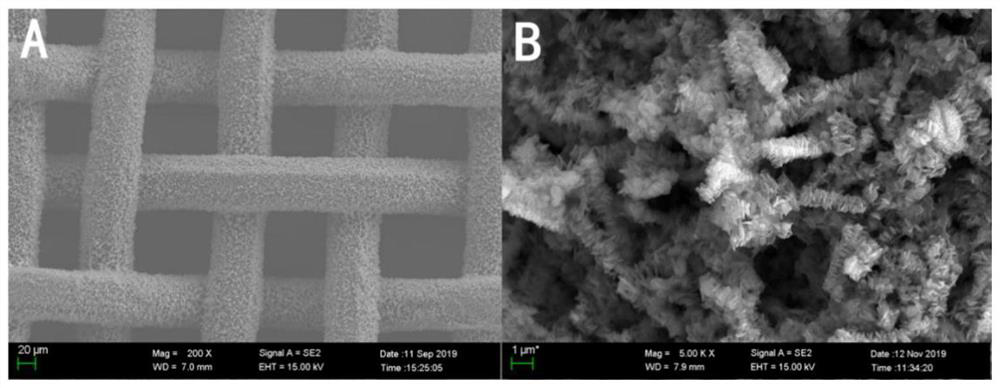 A high-efficiency antibacterial and antivirus copper-based filter screen with hierarchical structure and its preparation method