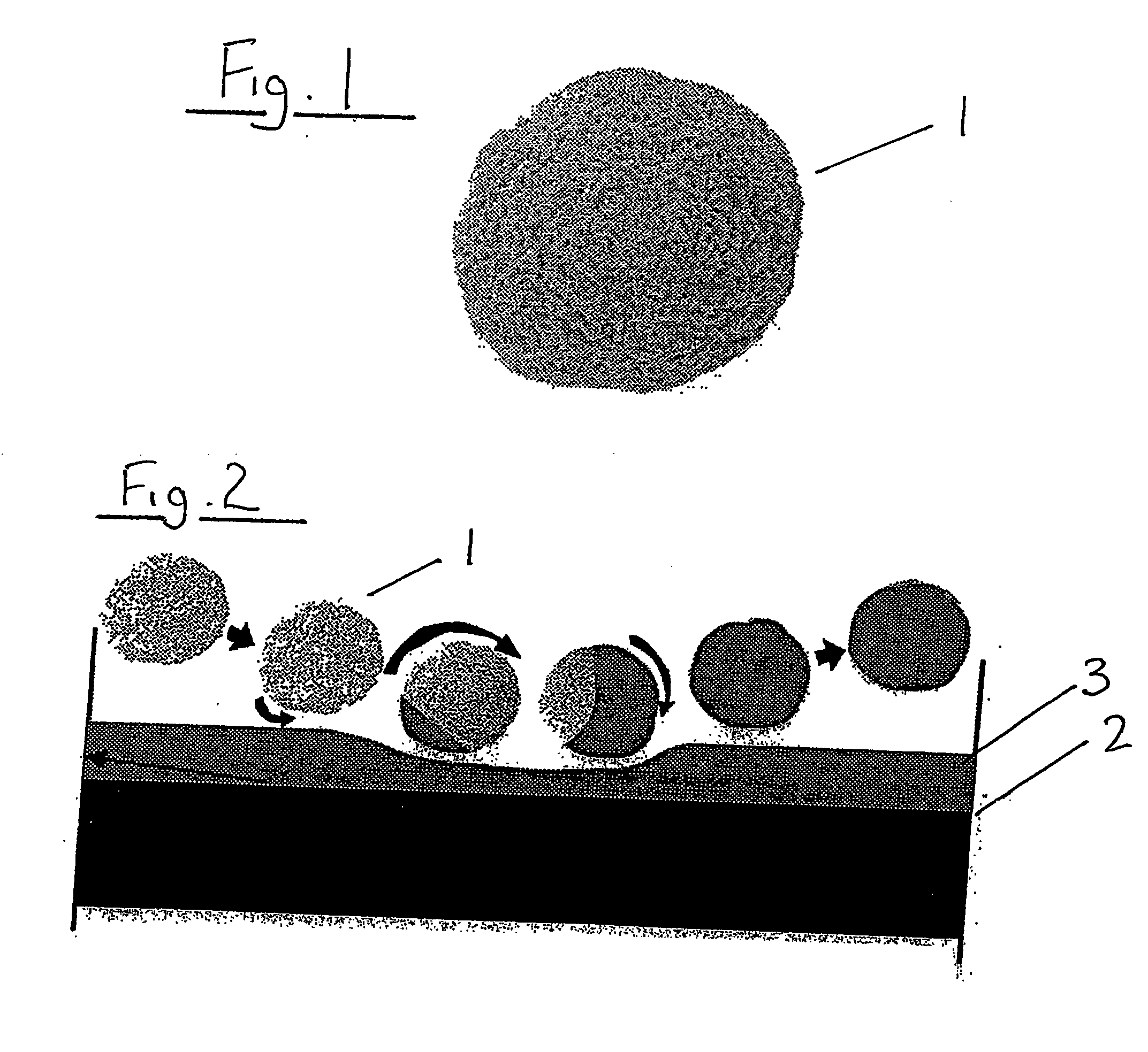 Process for treating a surface