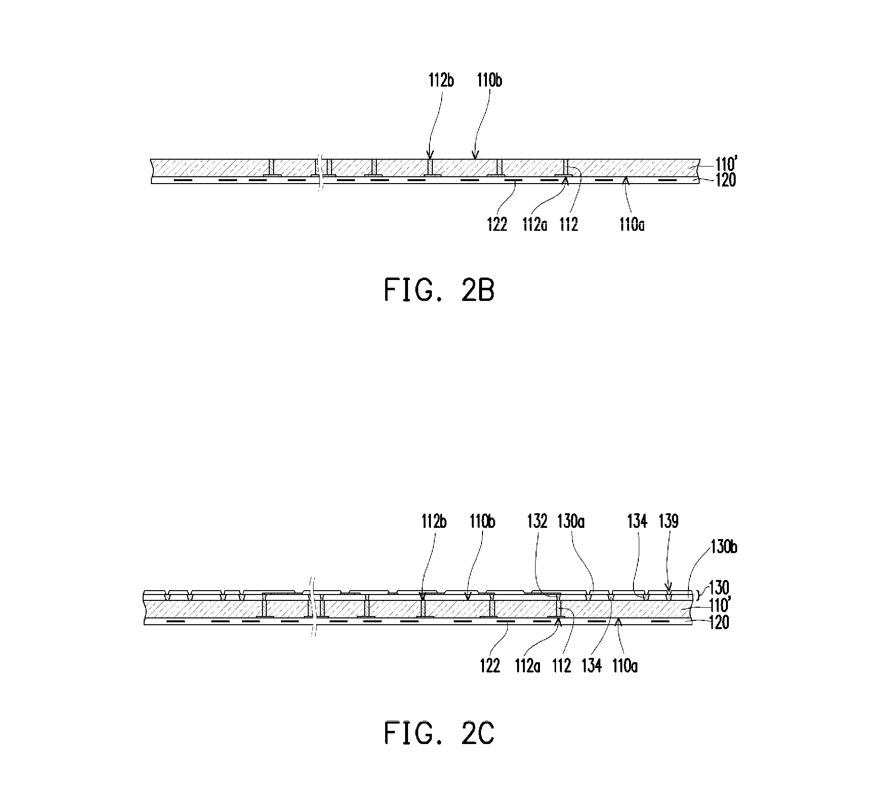 Semiconductor structure having conductive vias and method for manufacturing the same
