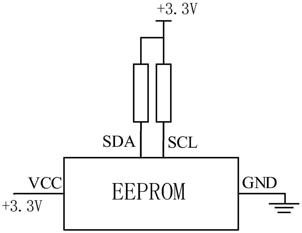 eeprom power supply circuit and eeprom