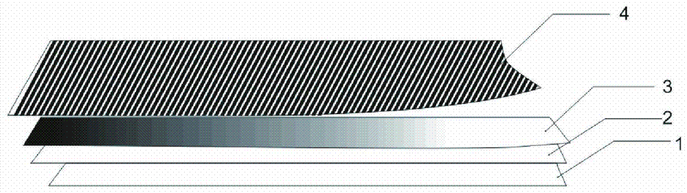 Graphene fiber cloth heating chip with physical therapy effect