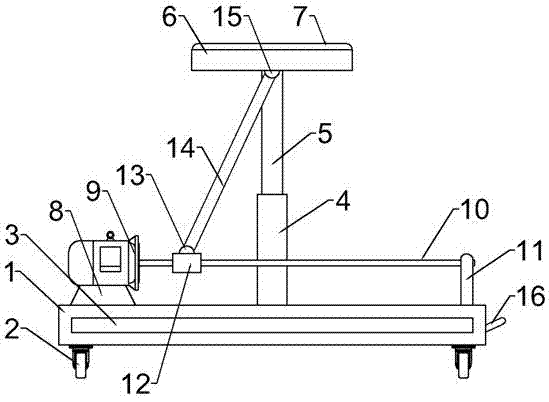 Back bending assisting device for physical training