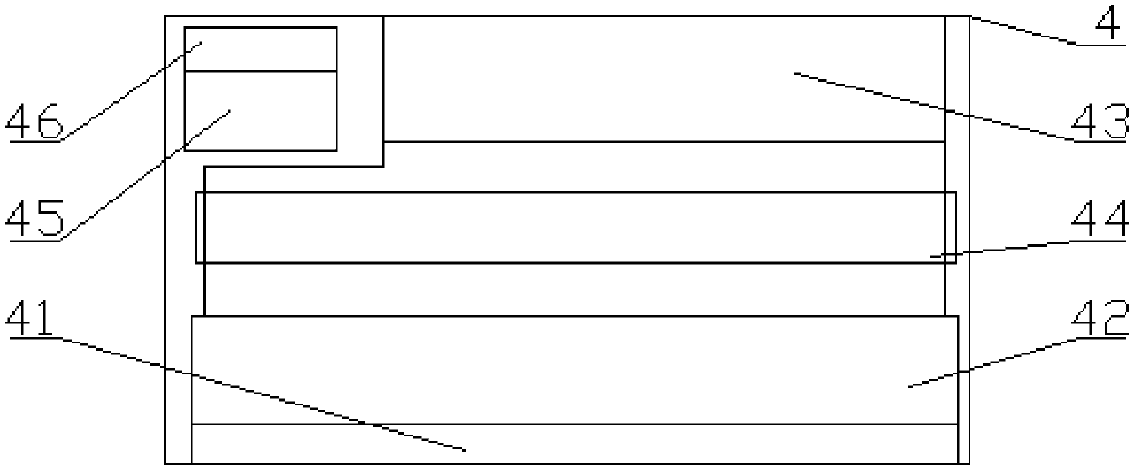 An air-cooled dry-type transformer