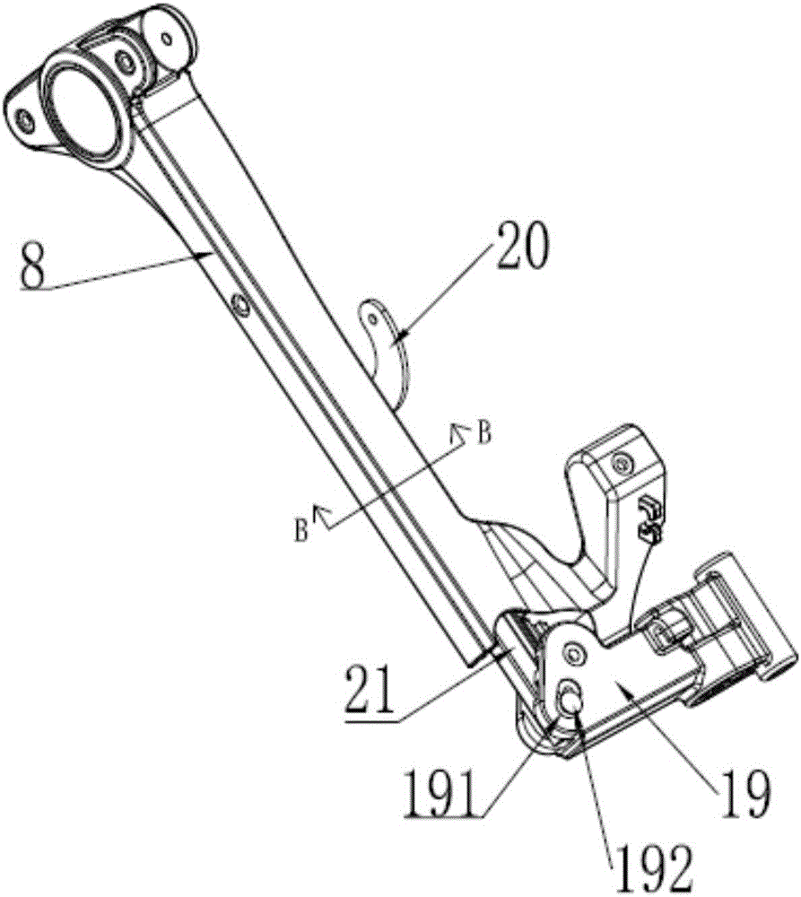 Light vehicle and folding mechanism thereof