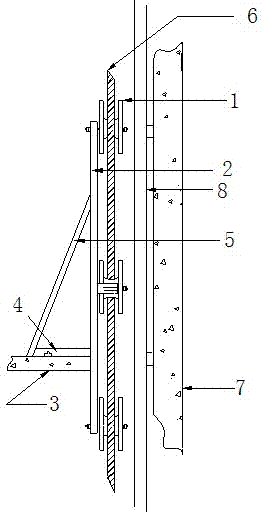 Auxiliary device capable of paying off cable from top to bottom in building construction and cable paying off method