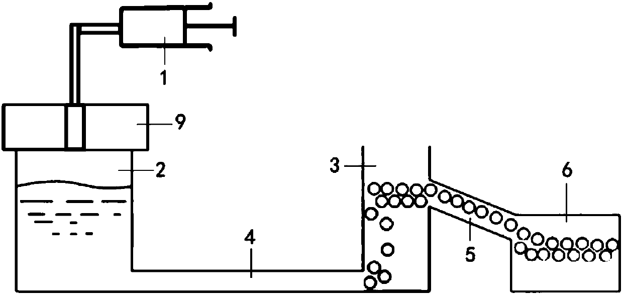 Liquid drop generation device and liquid drop generation system