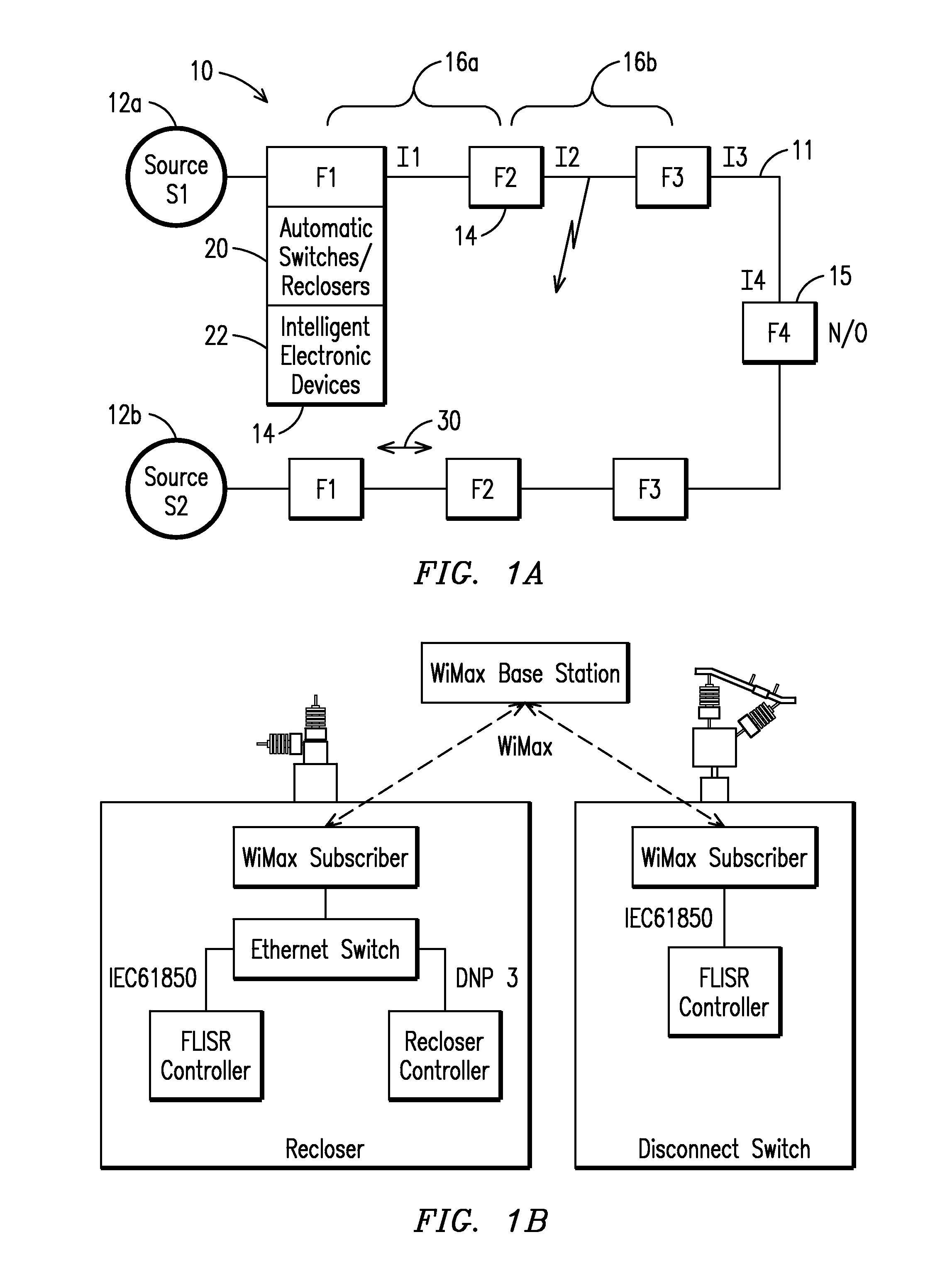 Method and system for programming and implementing automated fault isolation and restoration using sequential logic