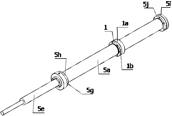 Anti-rotation device and anti-rotation method for cylinder barrel of pushing oil cylinder of extruder