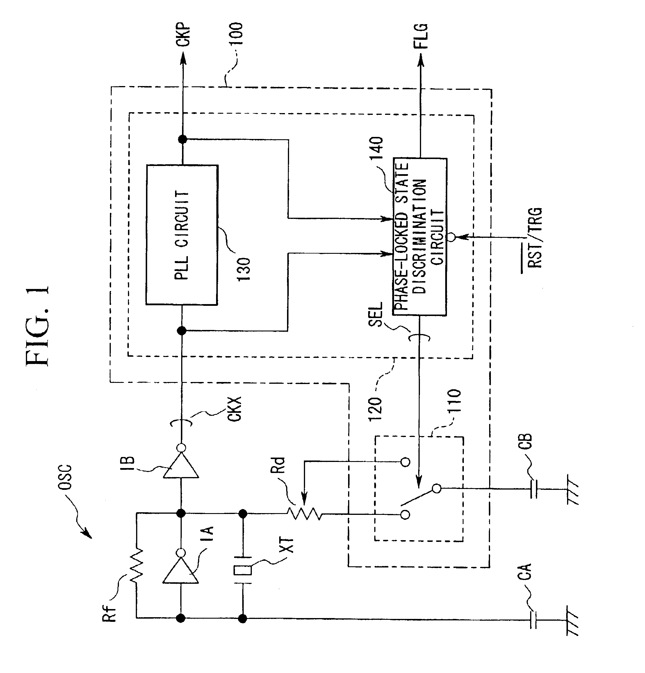 Oscillation state discrimination circuit and oscillation control circuit adapted to oscillation circuit