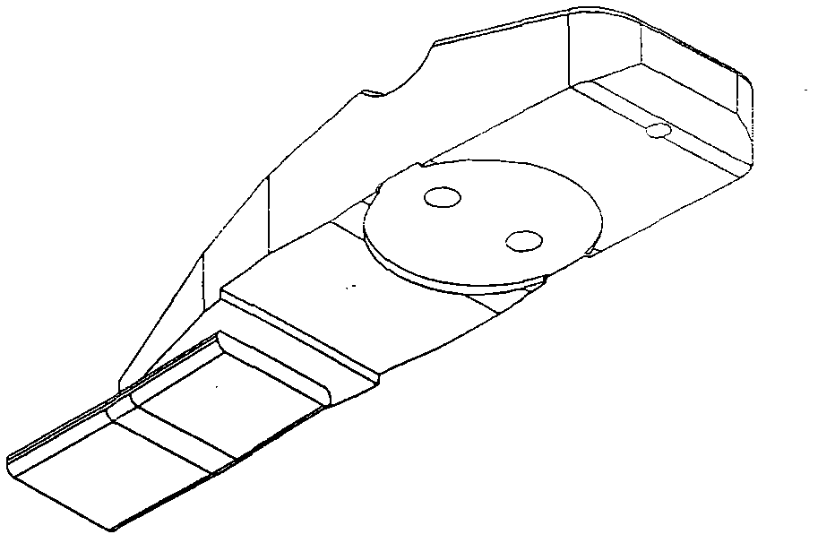 Movable ankle baseboard