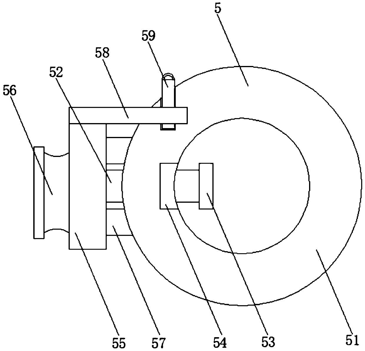 Adjusting mechanism of road bicycle