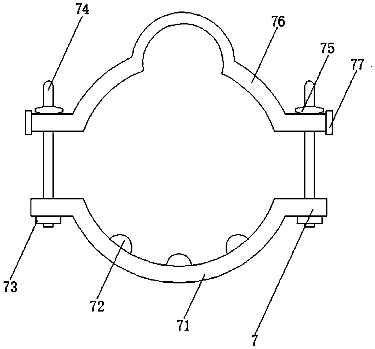 Adjusting mechanism of road bicycle