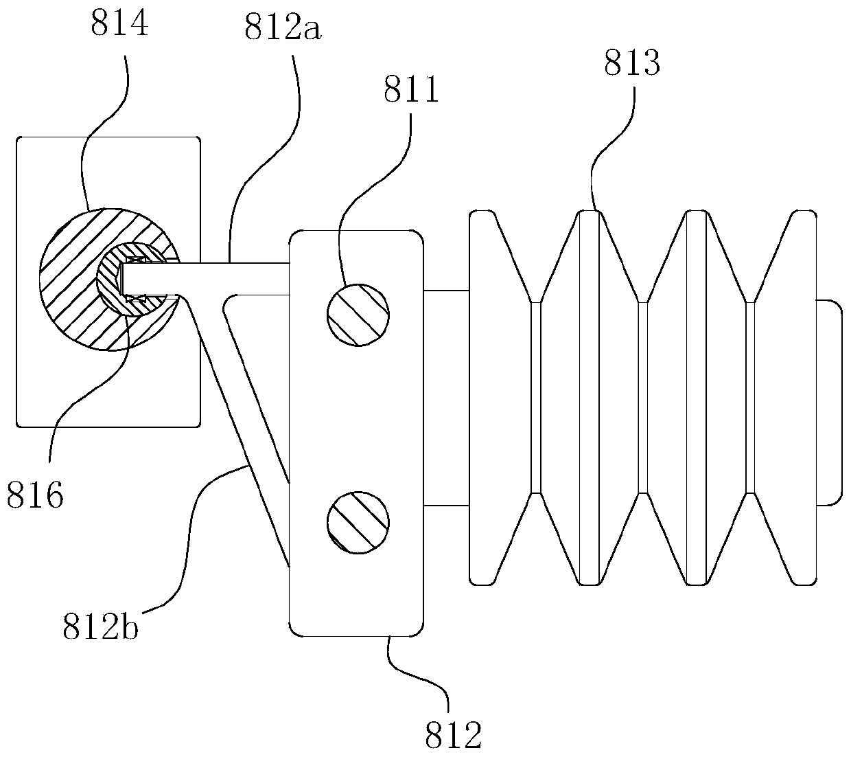 Wire drawing machine cable arrangement