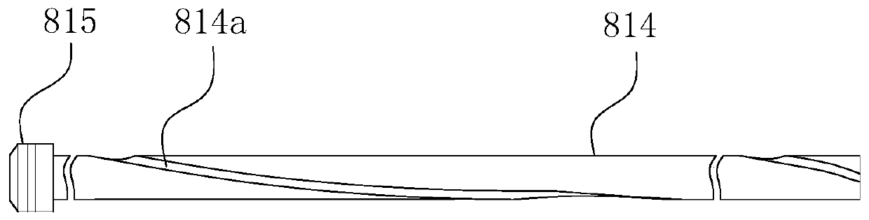 Wire drawing machine cable arrangement