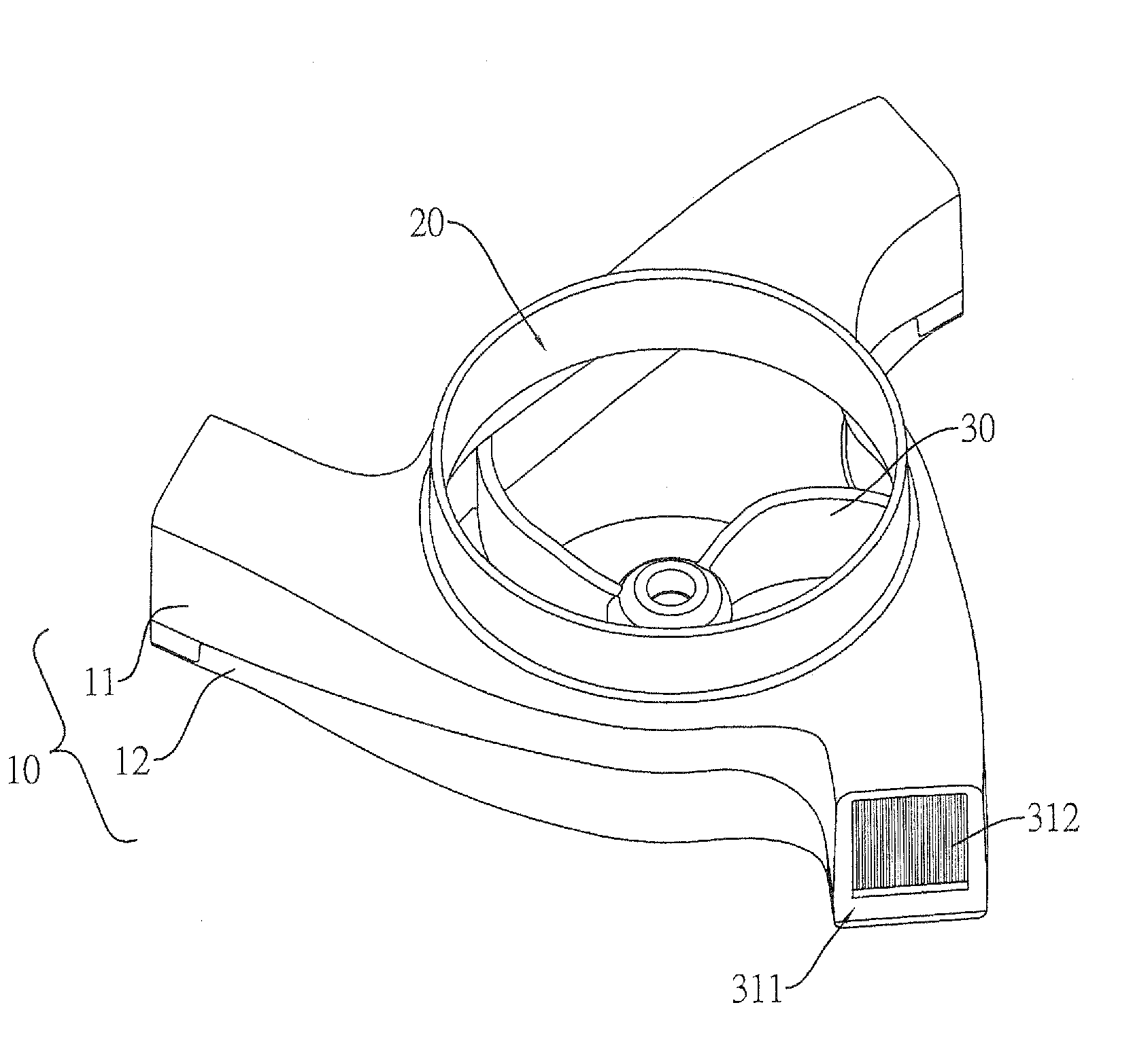 Feed carrier receptacle for use in rotary feed dispensing mechanism