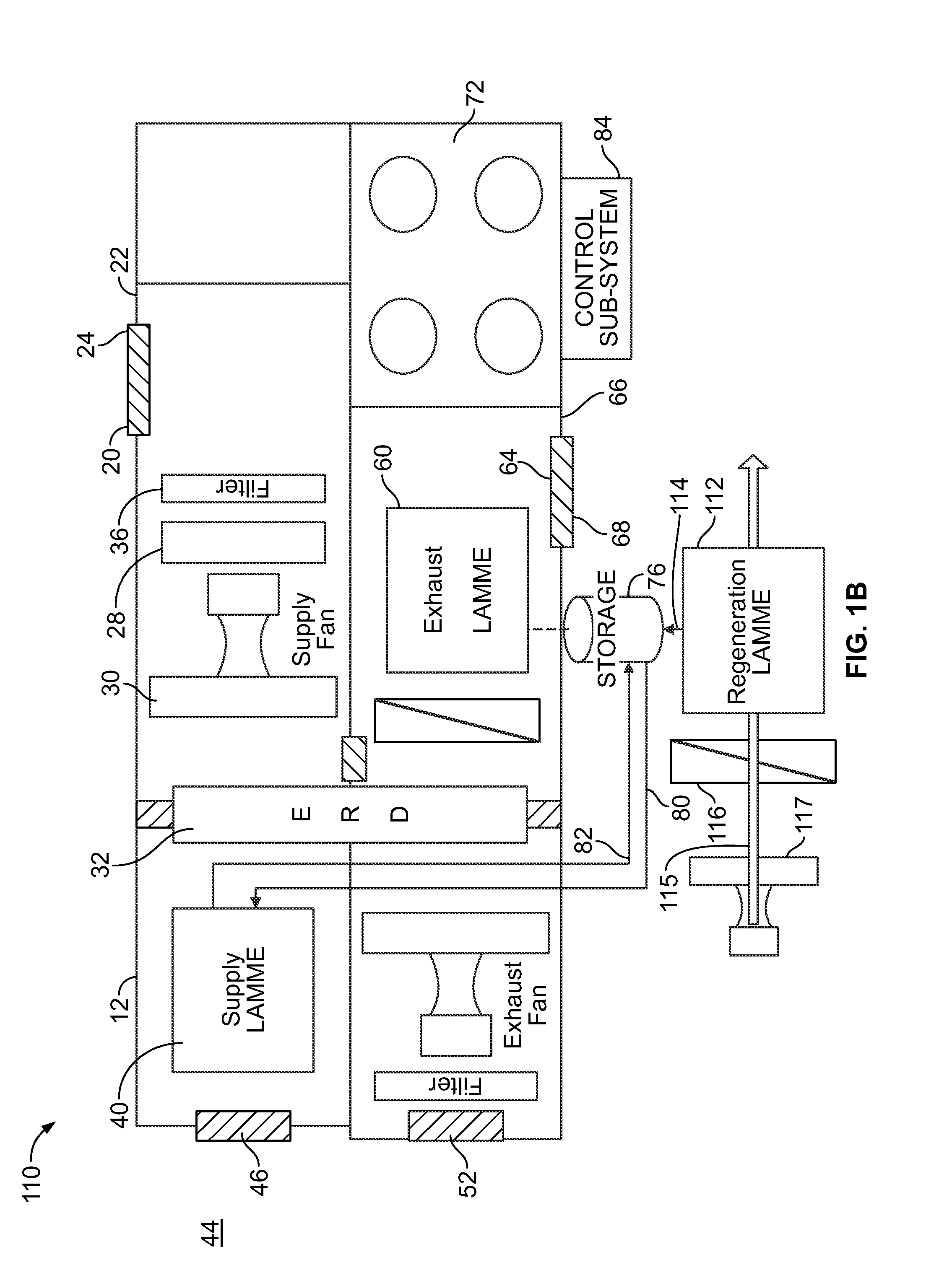 Control system and method for a liquid desiccant air delivery system
