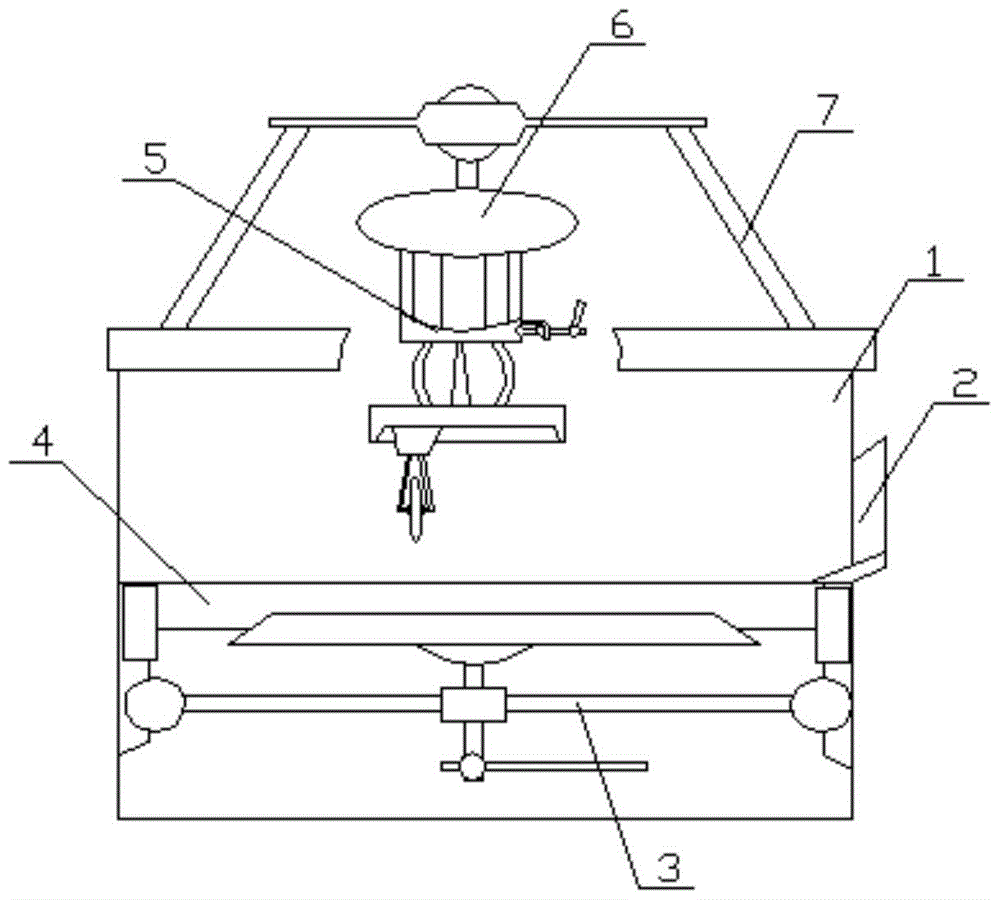 A controllable paper cutting device