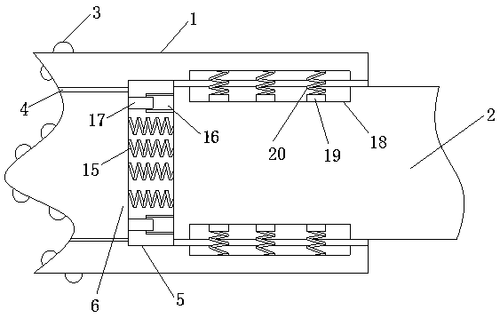 A kind of high-efficiency drilling tool for rock drilling machine