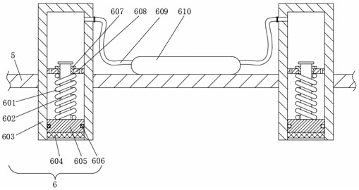 Dangerous chemical combustion treatment device