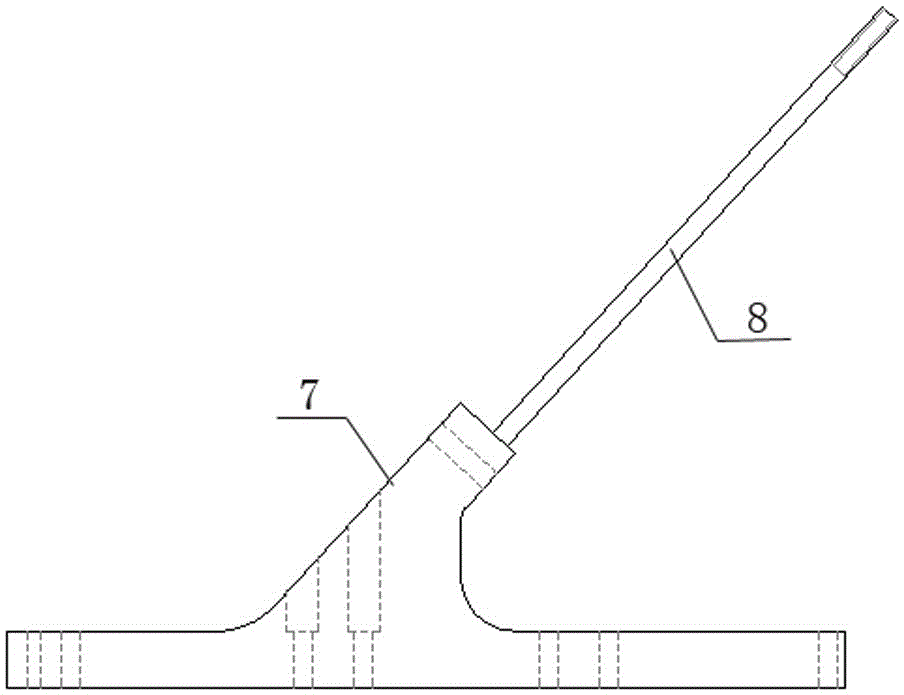 Filter capacitor fixing device