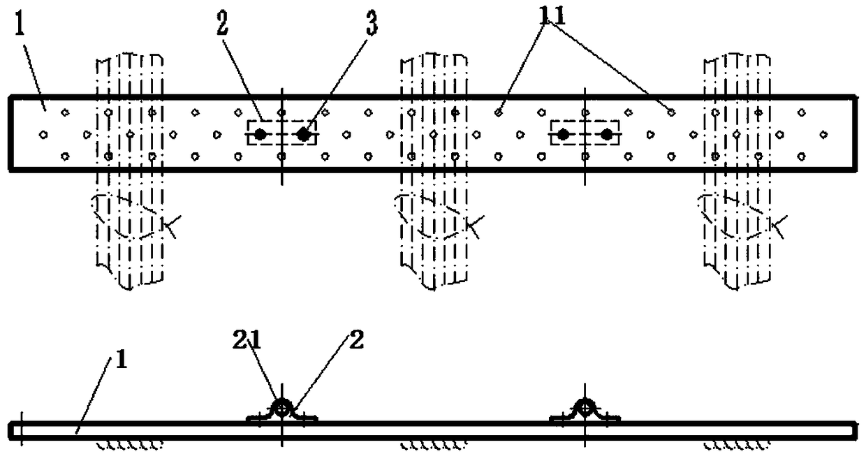 Conductor clip for high-voltage leads of oil-immersed transformer