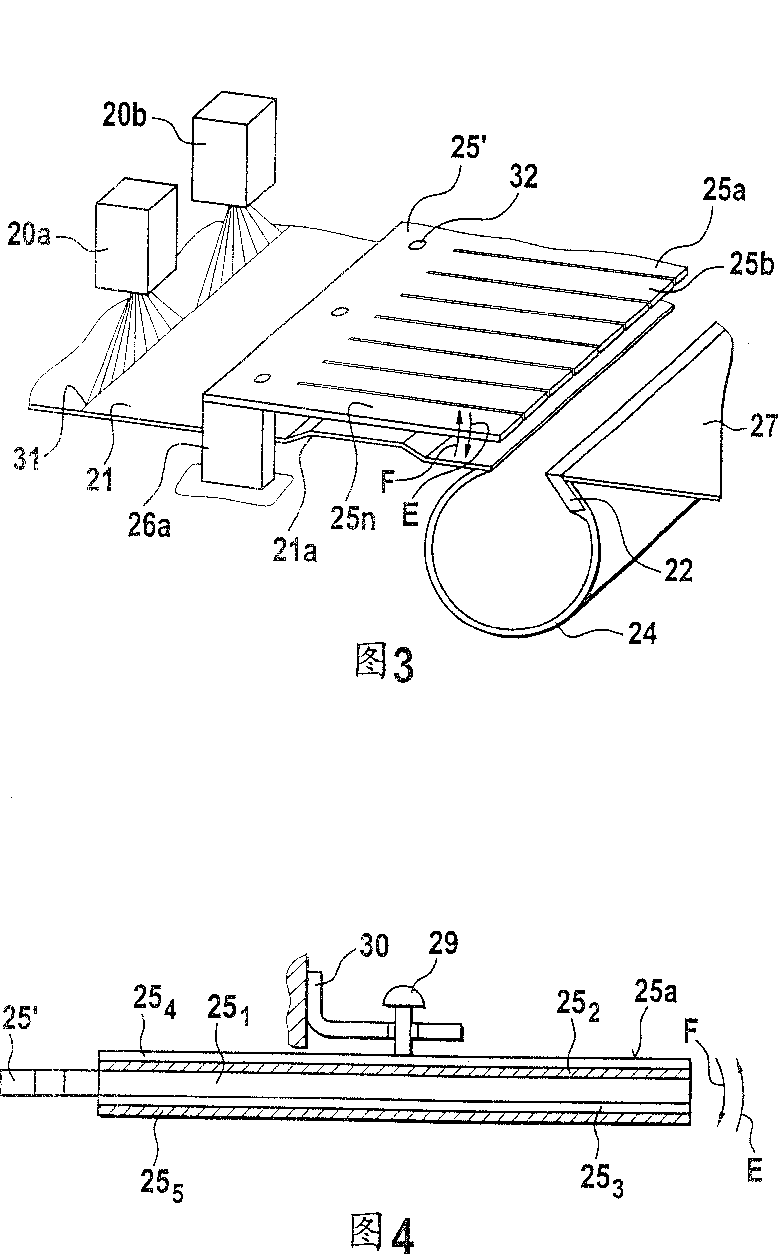 Device for cleaning and opening textile material, especially cotton at clearer, carding machine