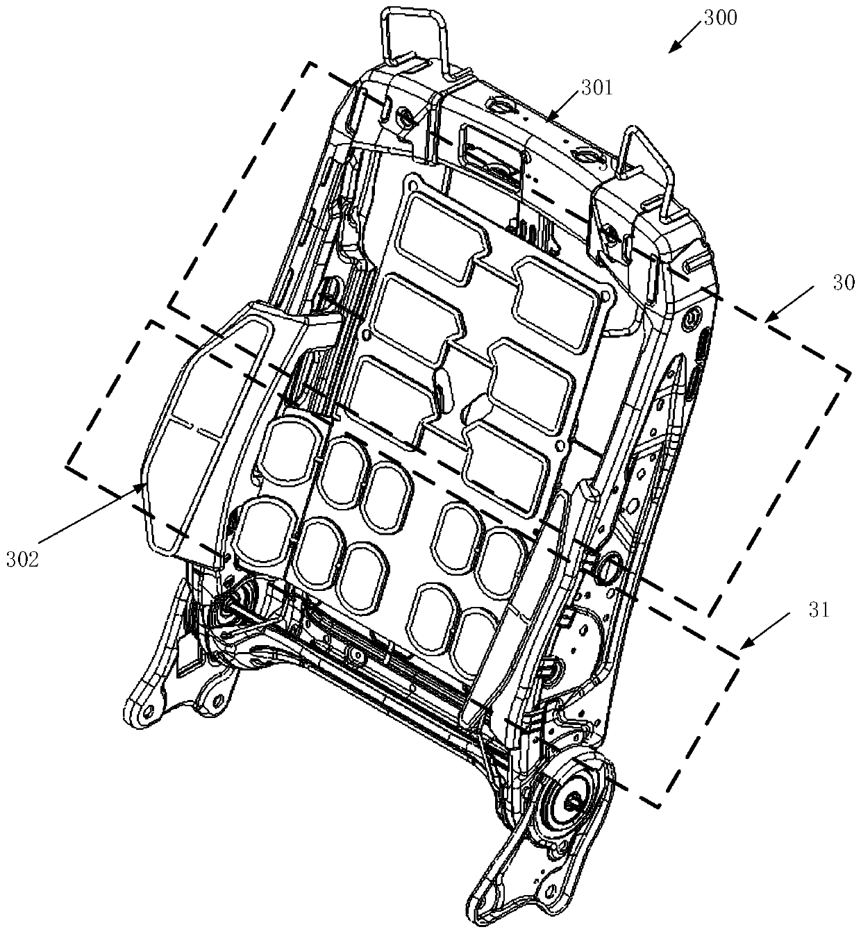 Adaptive adjustment method and system for automobile seat, equipment and storage medium