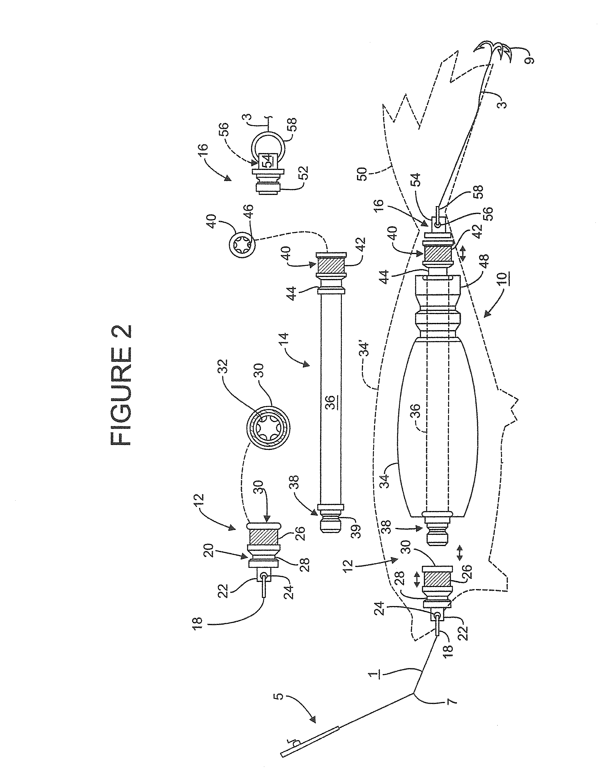 Leaderless Quick Release Fishing Assembly