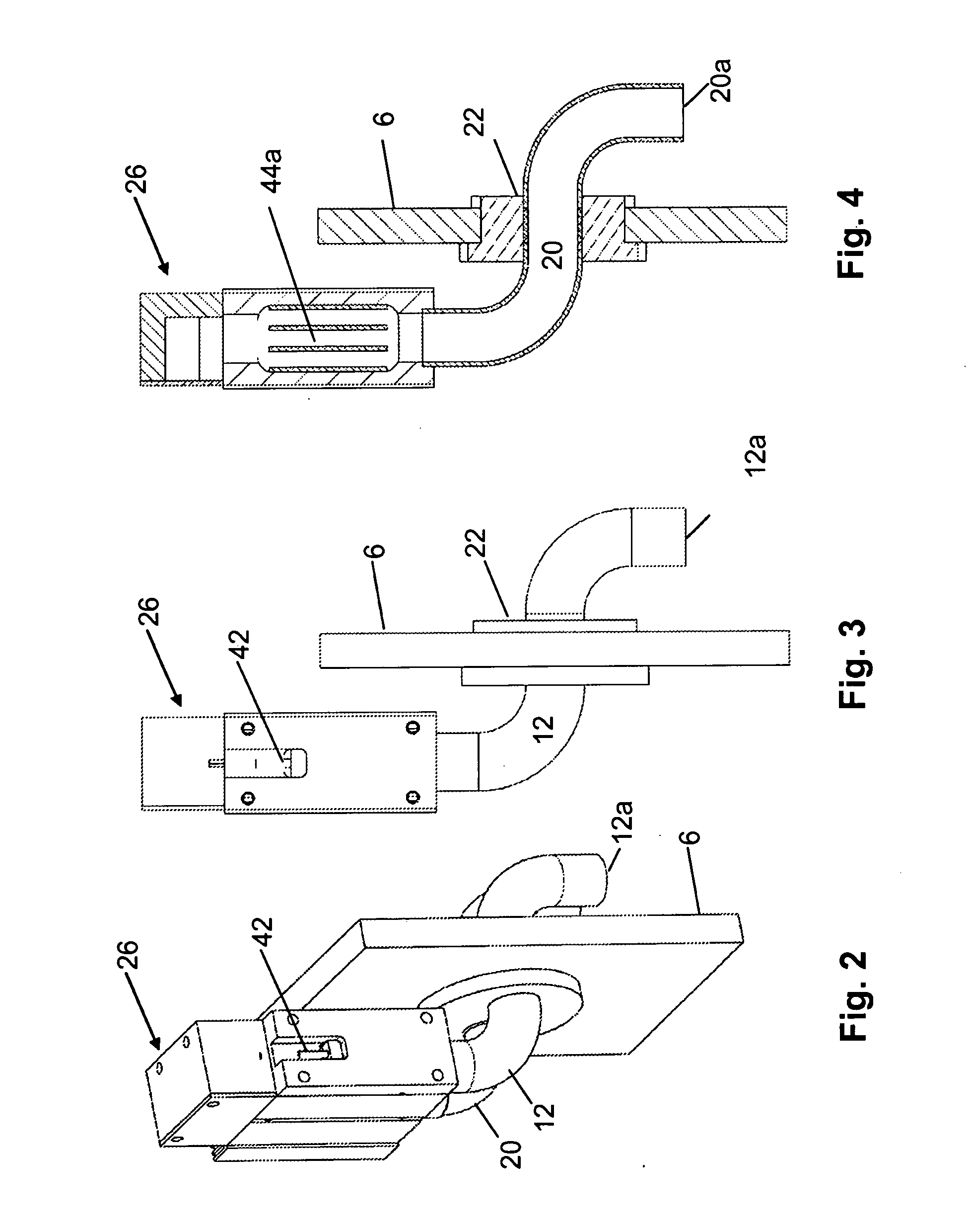System and method for determining readings of gases and/or an aerosol for a machine