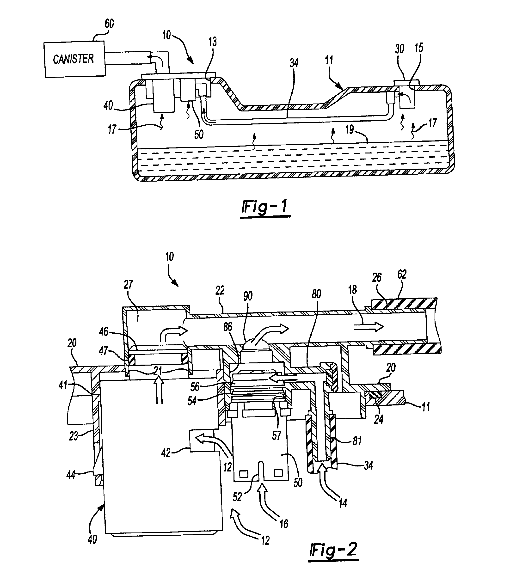 Fuel pump module with improved vapor vent manifold