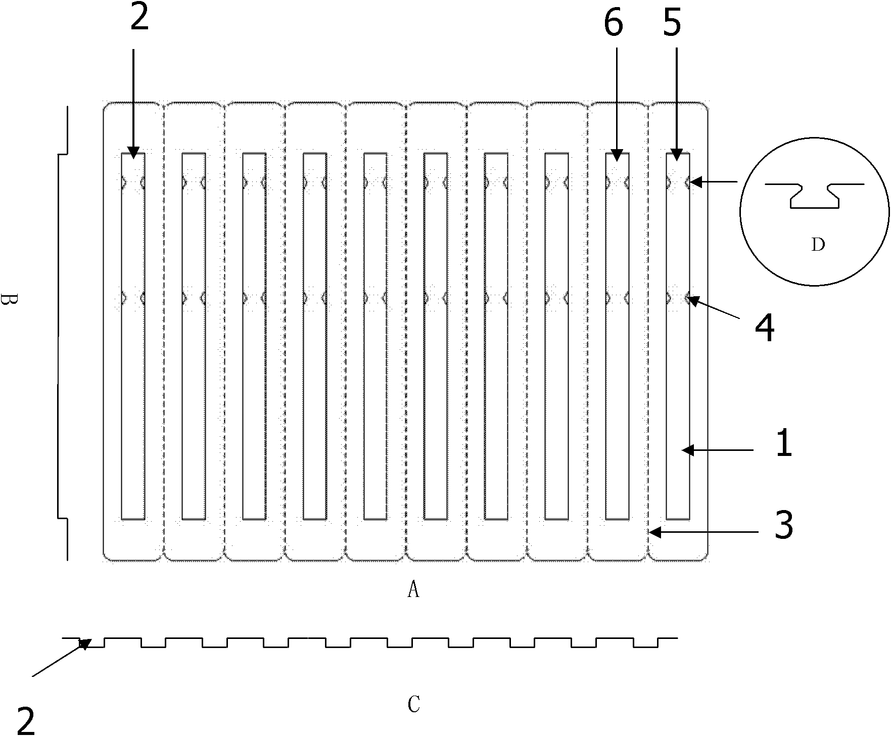 Reagent strip carrier device used for rapid immunoassay analyzer and use method thereof