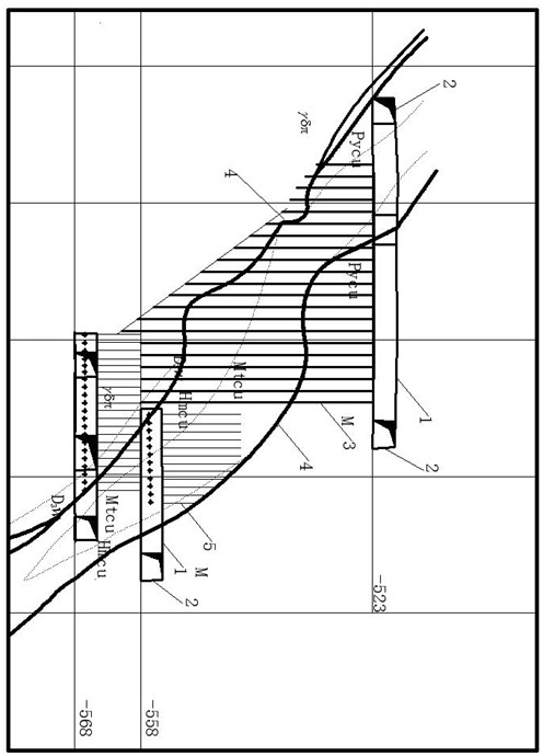 A Method of Delineating Ore Body Using Large Holes