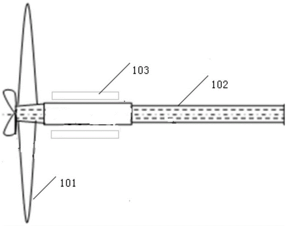 A ship water-lubricated stern bearing with automatic equalizing function