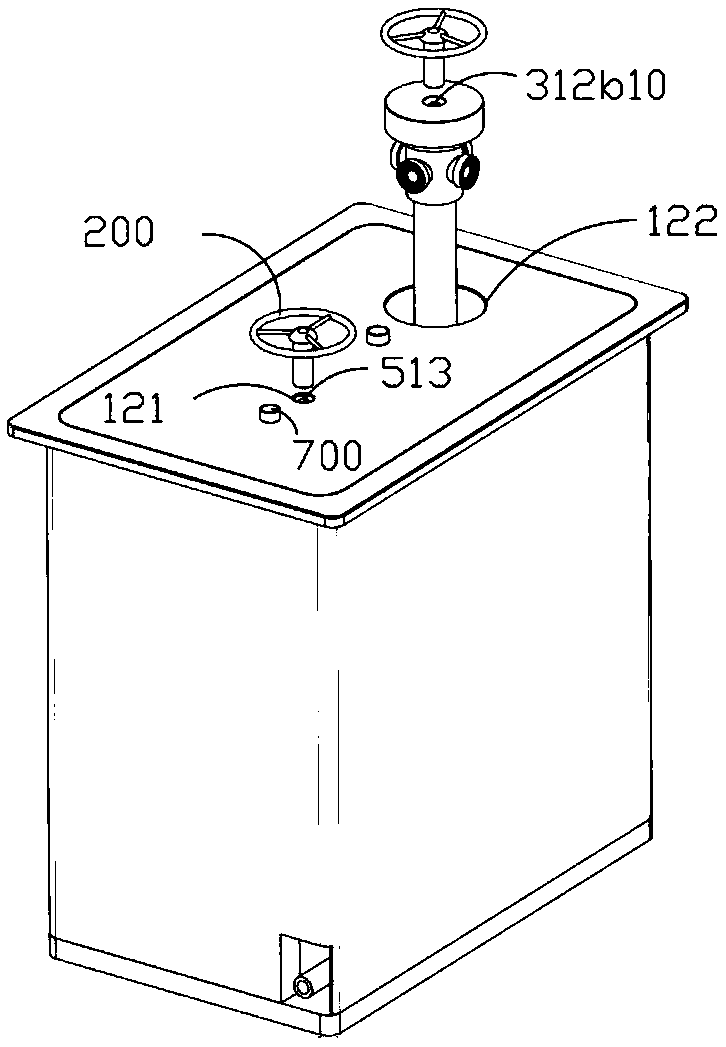 Retractable fire hydrant based on hydrodynamic control