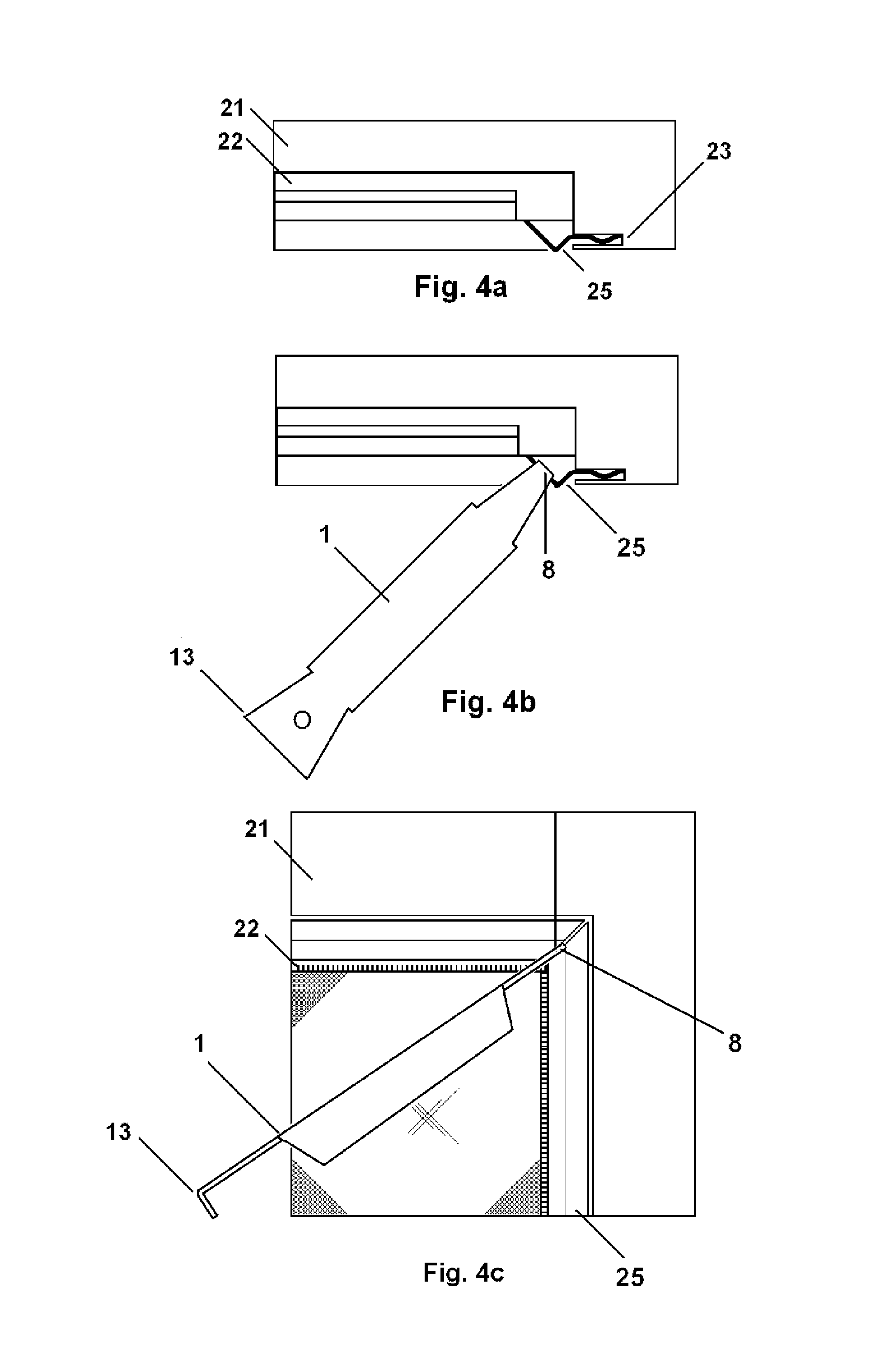 Strip all window and screen removal tool