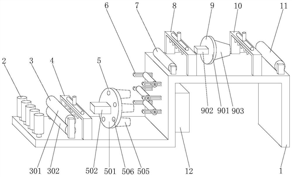 Multi-twisting machine with first twisting structure and second twisting structure for spinning