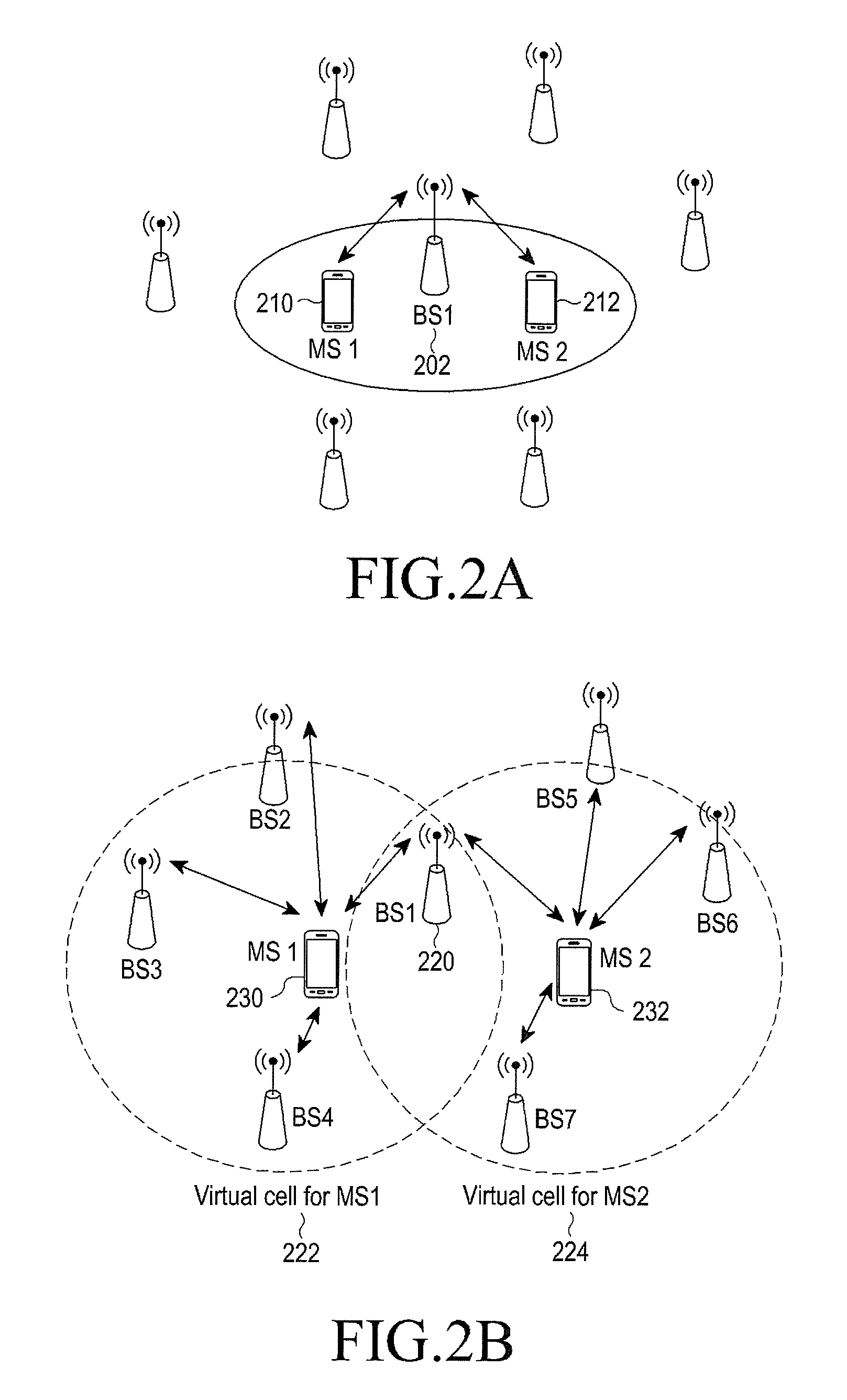 Apparatus and method of cooperating with multiple base stations in wireless communication system