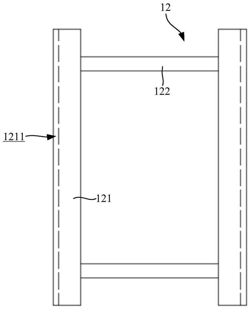 Combined outer wall structure and construction method thereof