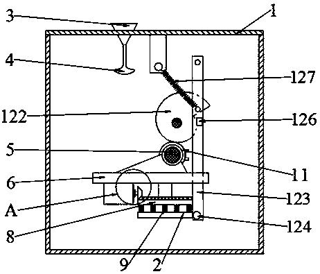 Improved textile waterproof performance detection device and detection method