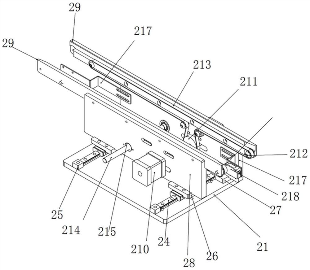 Full-automatic plate arranging machine