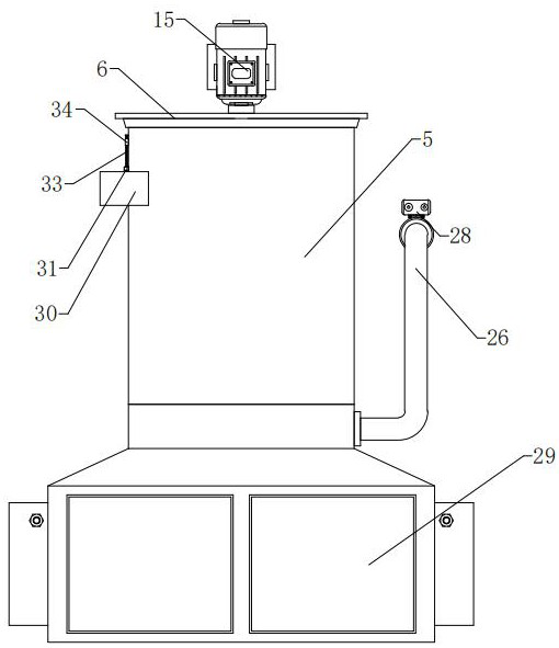 Circulating energy-saving excrement treatment device for breeding